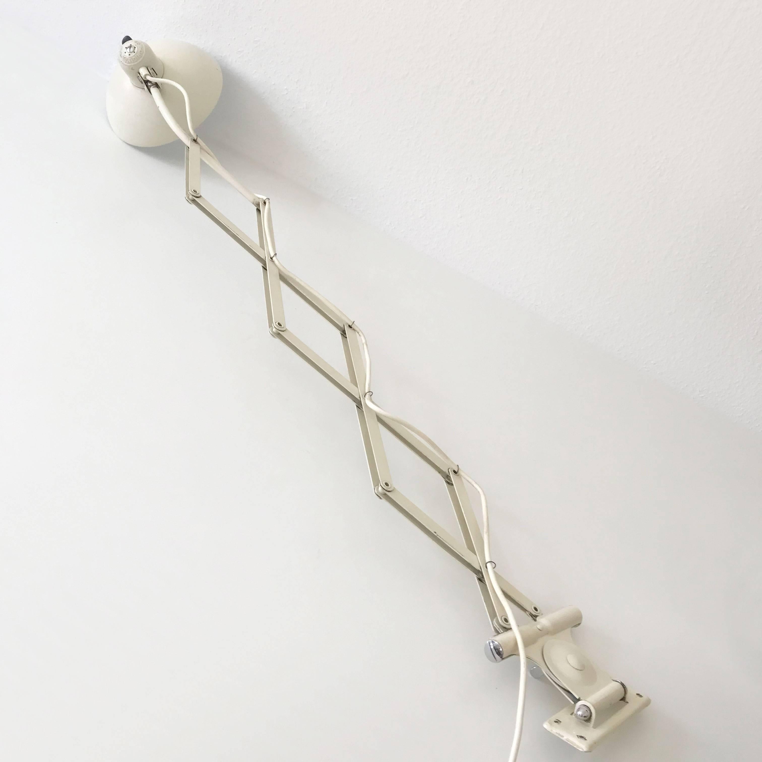 Steel Bauhaus Kaiser Idell Scissor Wall Lamp by Christian Dell for Kaiser Leuchten