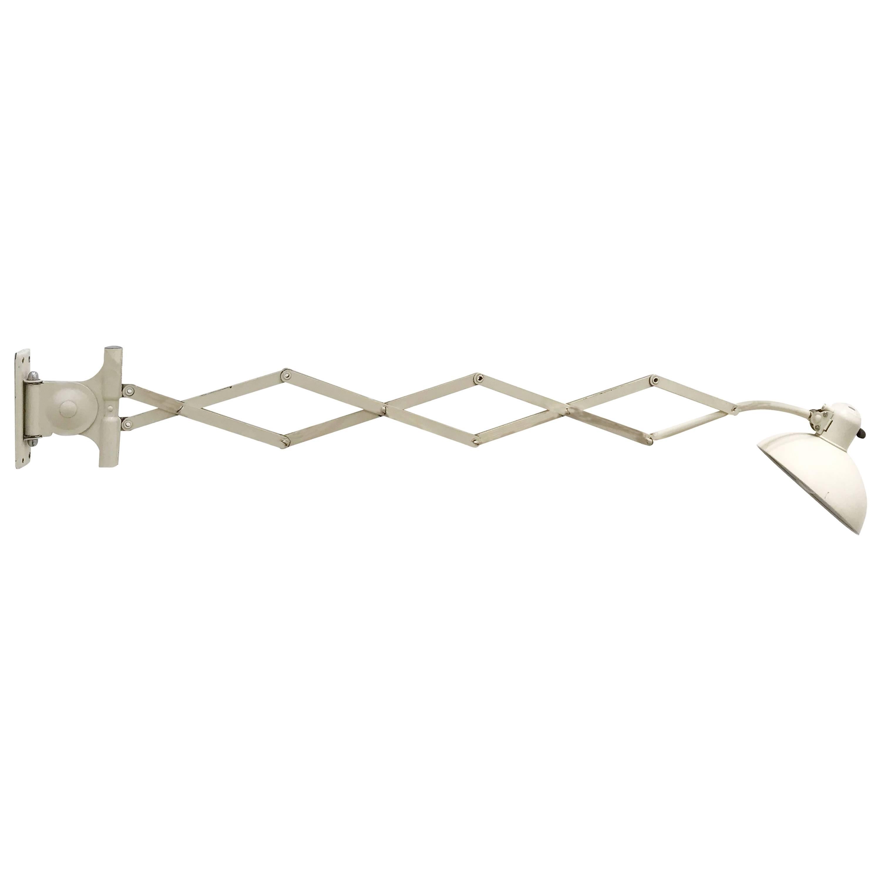 Bauhaus Kaiser Idell Scissor Wall Lamp by Christian Dell for Kaiser Leuchten
