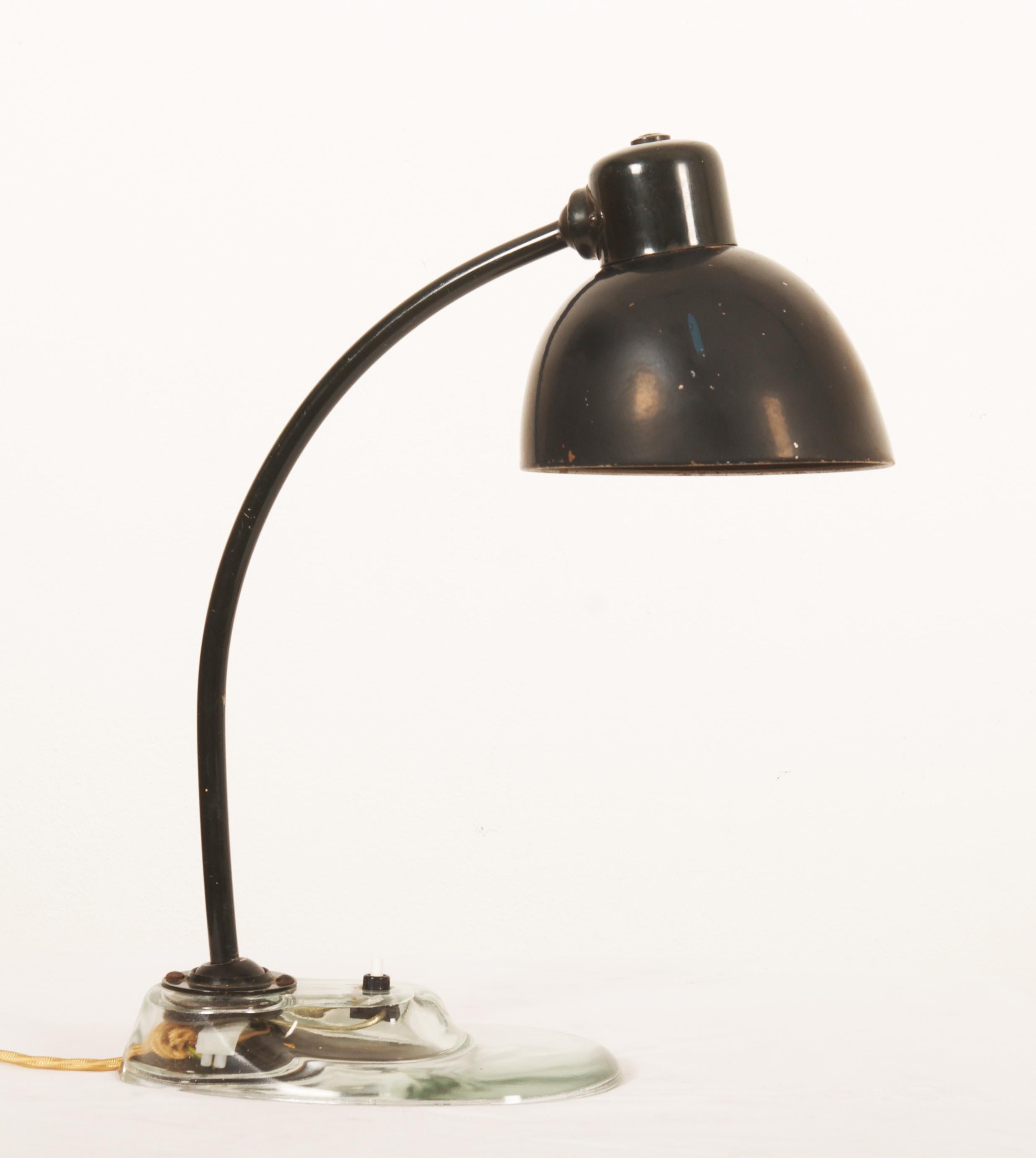 German Bauhaus Kandem Table or Desk Lamp Designed by Marianne Brandt For Sale