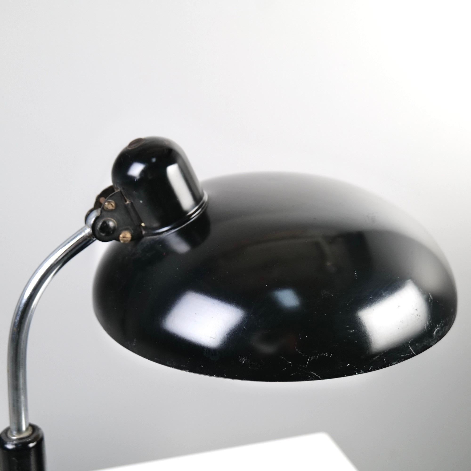 Lampe Bauhaus de Christian Dell pour Kaiser Idell, 6632 President, des années 1930 en vente 2
