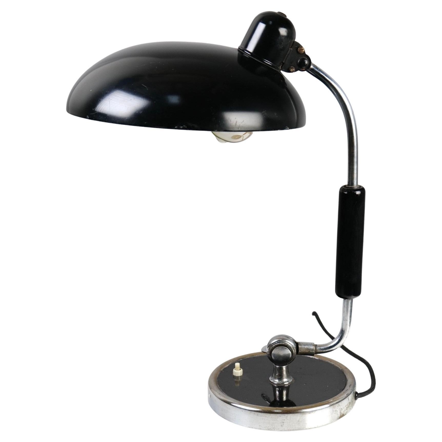 Bauhaus Lamp by Christian Dell for Kaiser Idell, 6632 President from 1930s For Sale