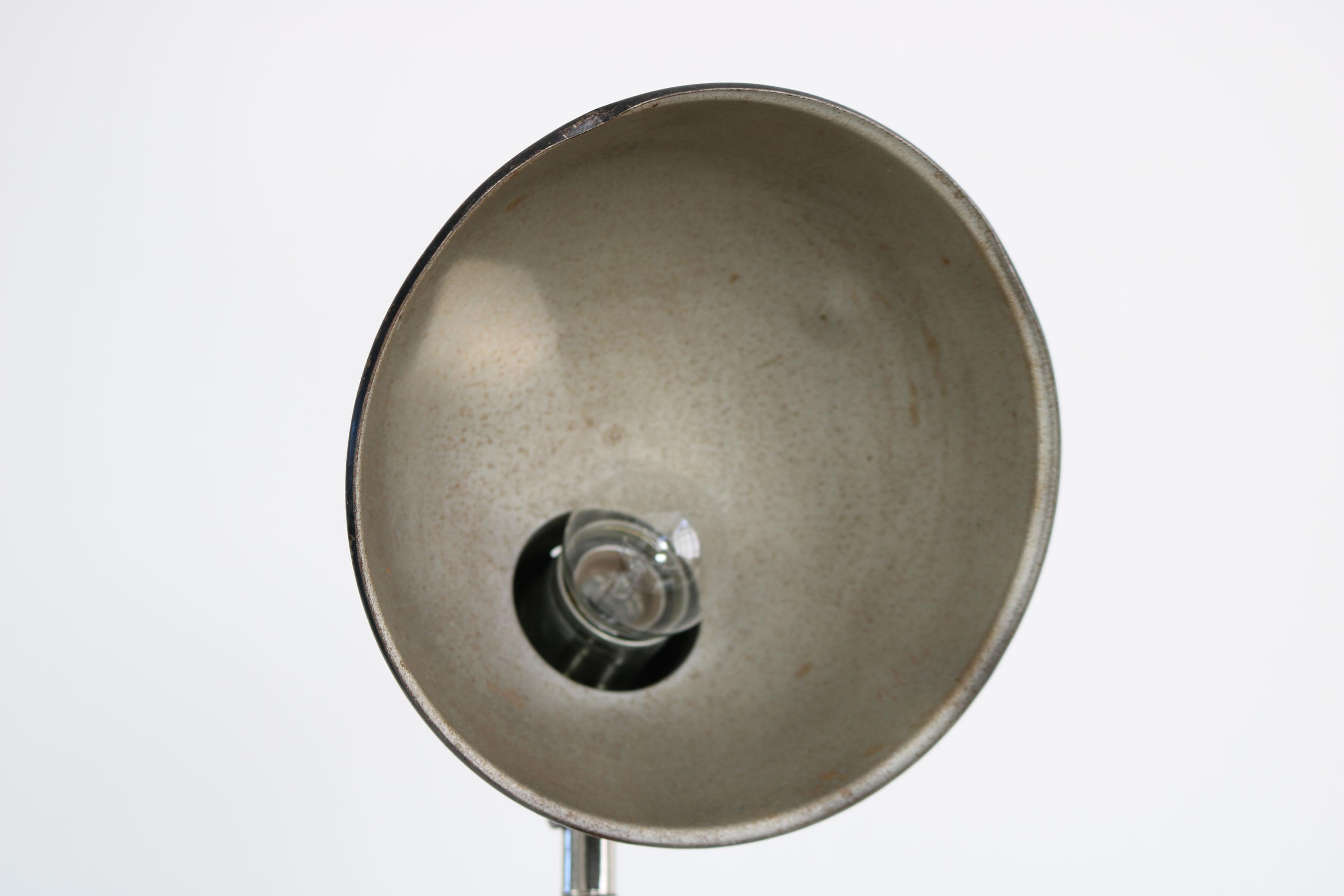 Bauhaus lamp by Christian Dell, Kaiser Idell, Germany 1930s For Sale 3