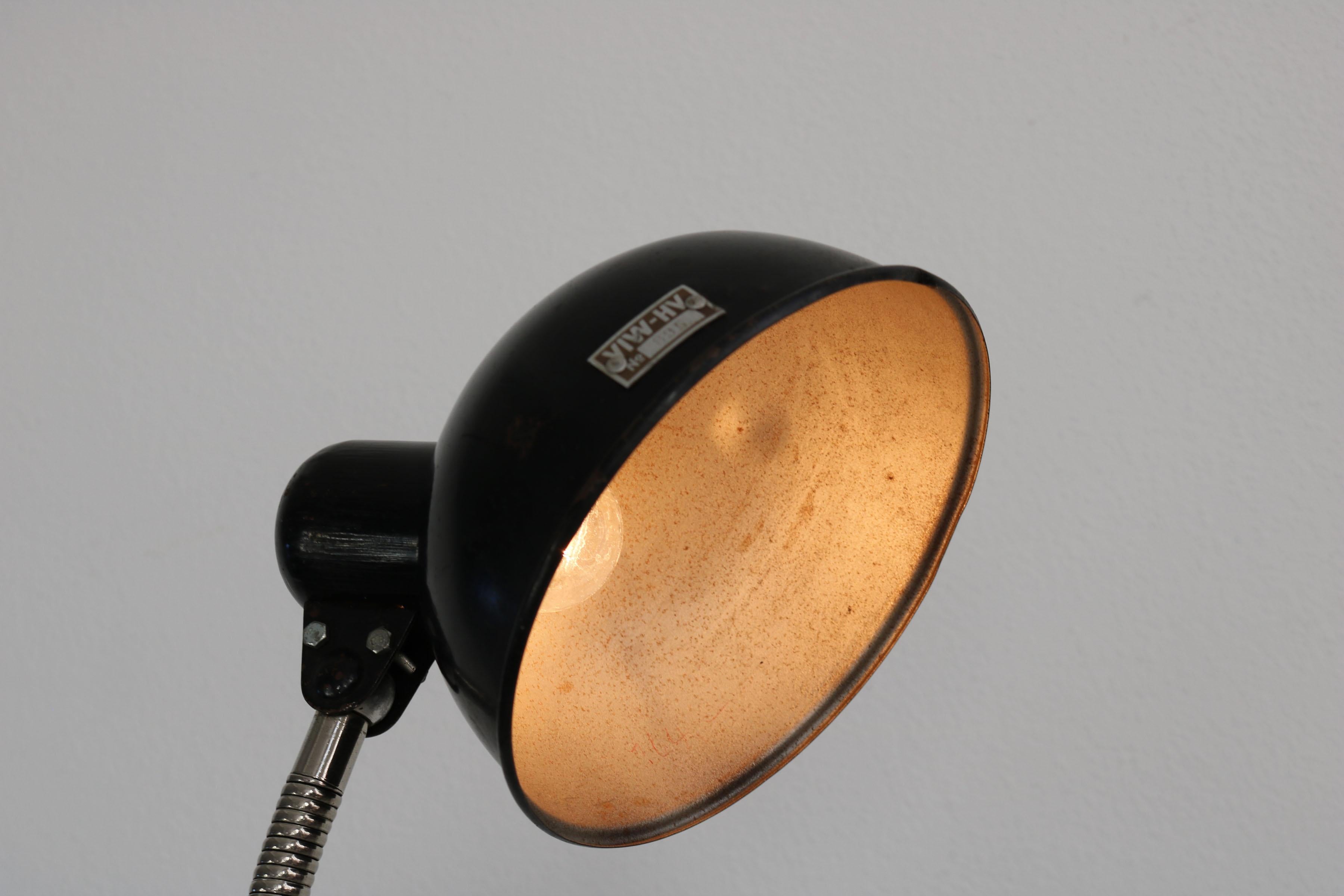 Bauhaus lamp by Christian Dell, Kaiser Idell, Germany 1930s For Sale 4