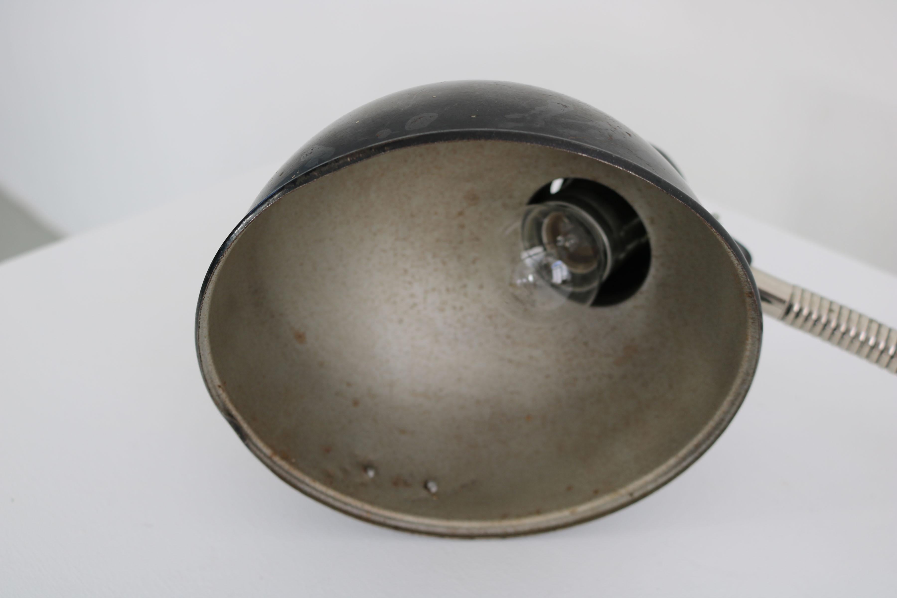 Bauhaus lamp by Christian Dell, Kaiser Idell, Germany 1930s In Fair Condition For Sale In Wolfurt, AT