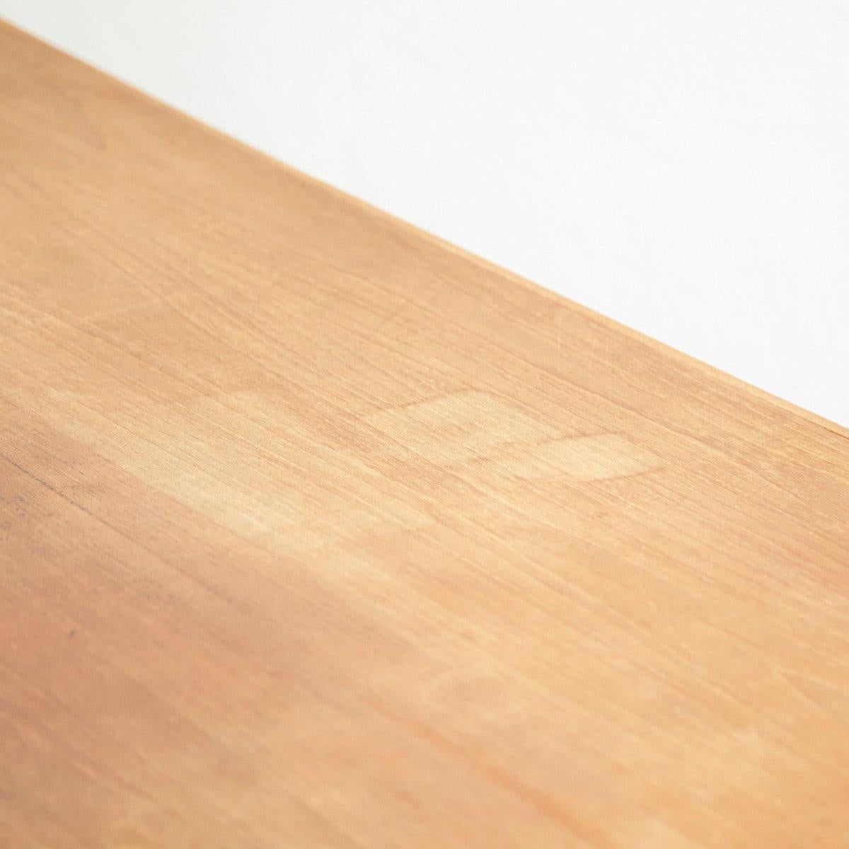 Bauhaus Large Desk in Wood and Tubular Metal, circa 1930 in vendita 6