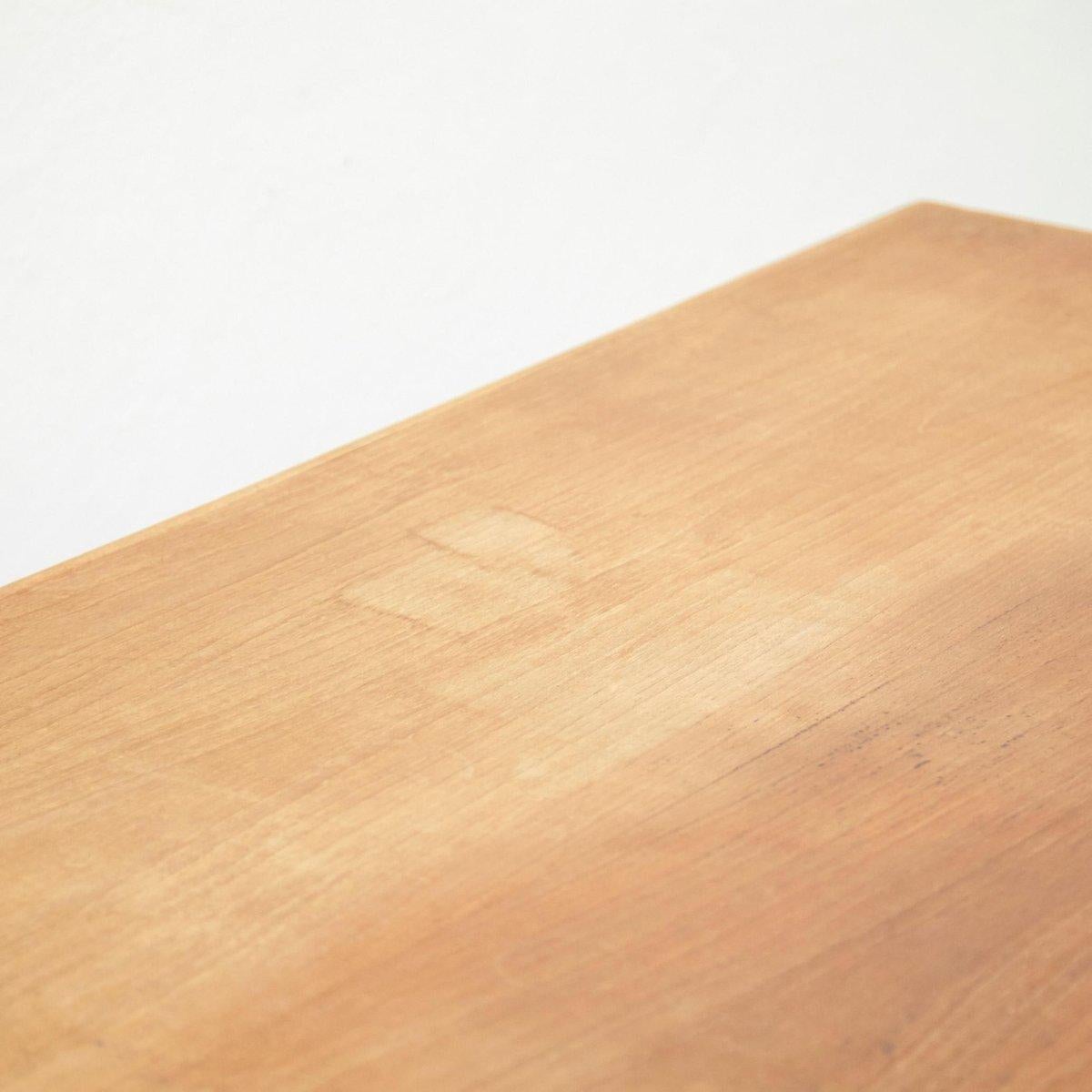 Bauhaus Large Desk in Wood and Tubular Metal, circa 1930 in vendita 9