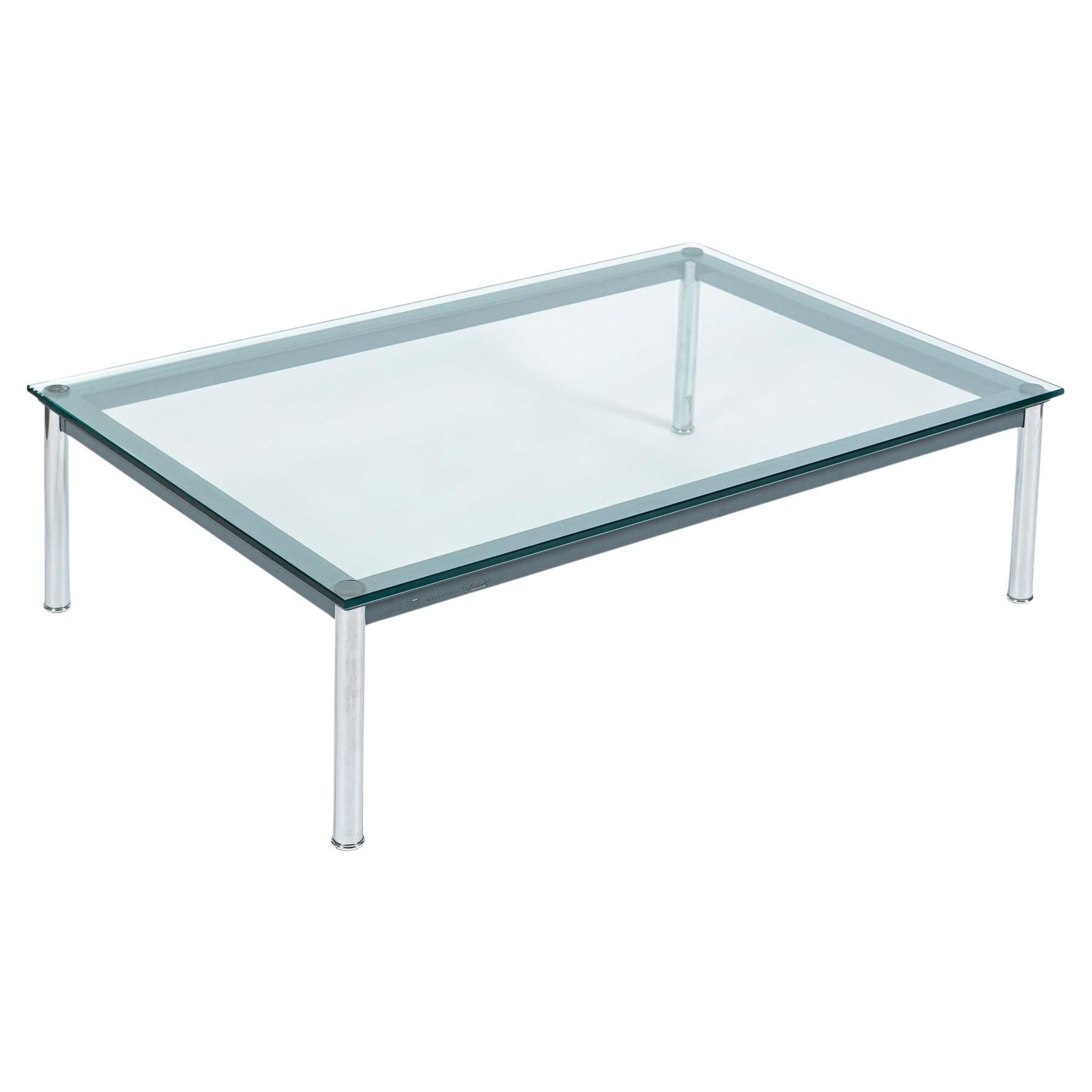 Bauhaus LC10-P Low Coffee Table by Le Corbusier for Cassina, 1987