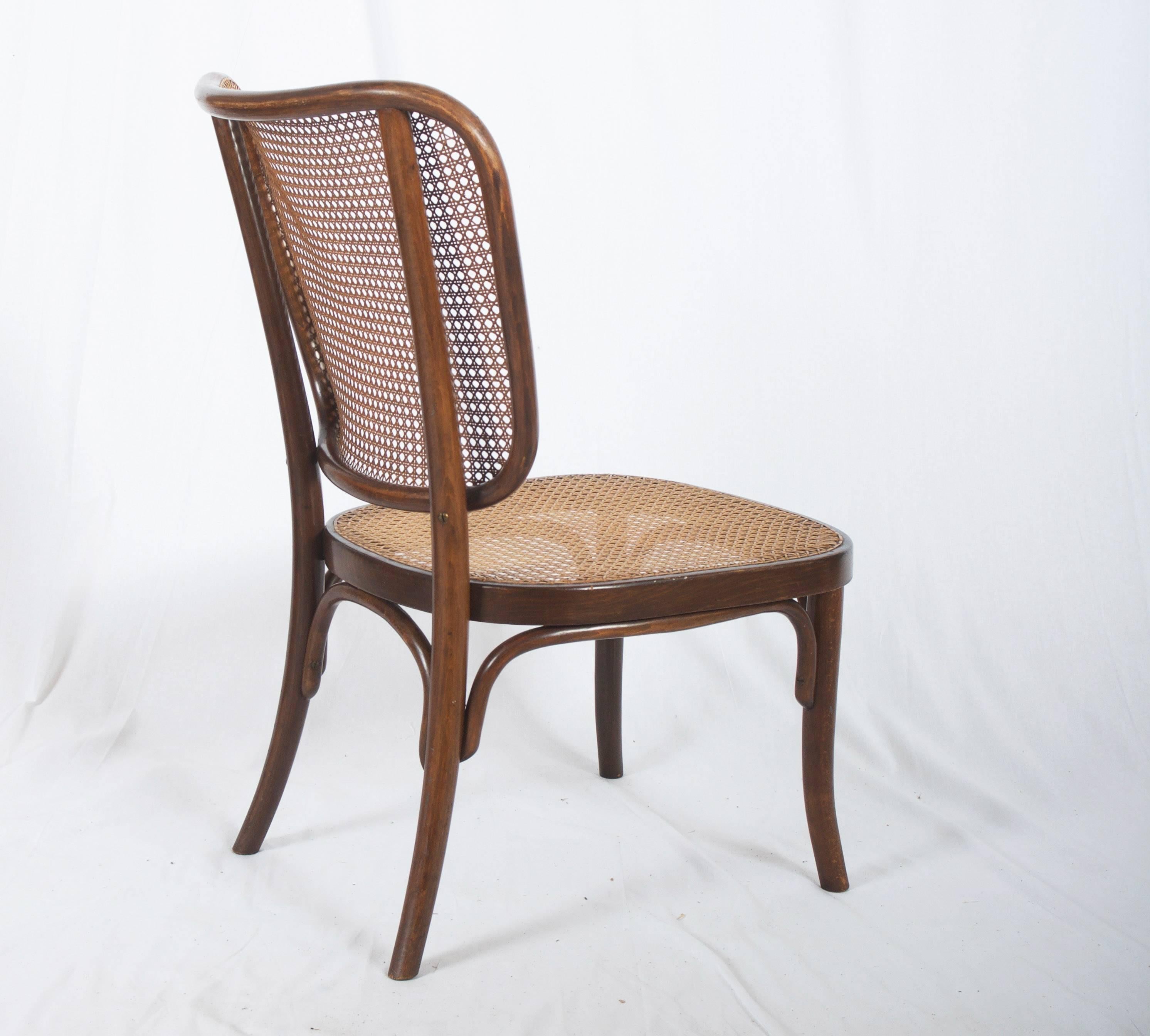 Langer Bauhaus-Stuhl von Gustav Adolf Schneck für Thonet (Österreichisch) im Angebot