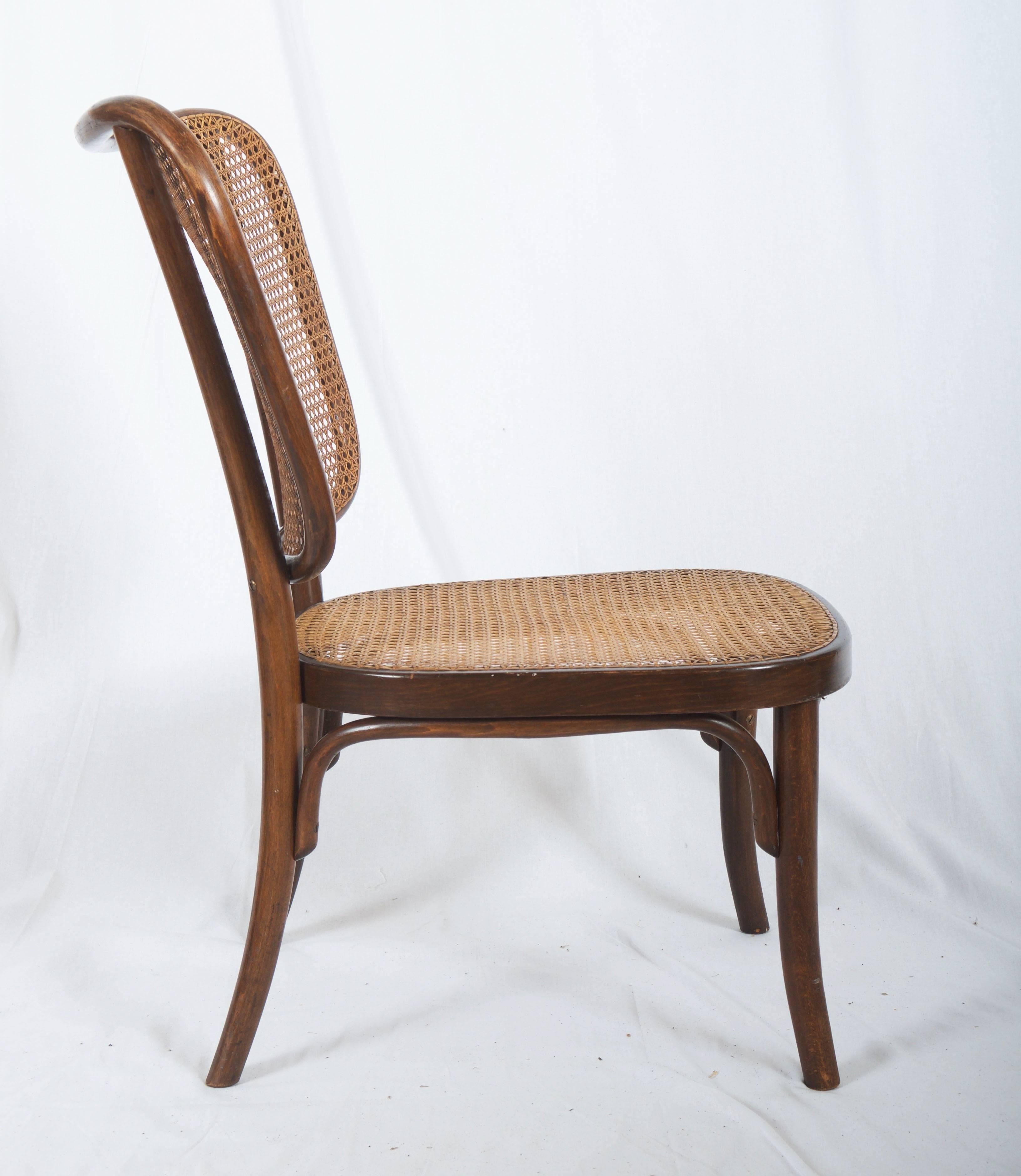 Langer Bauhaus-Stuhl von Gustav Adolf Schneck für Thonet im Zustand „Hervorragend“ im Angebot in Vienna, AT