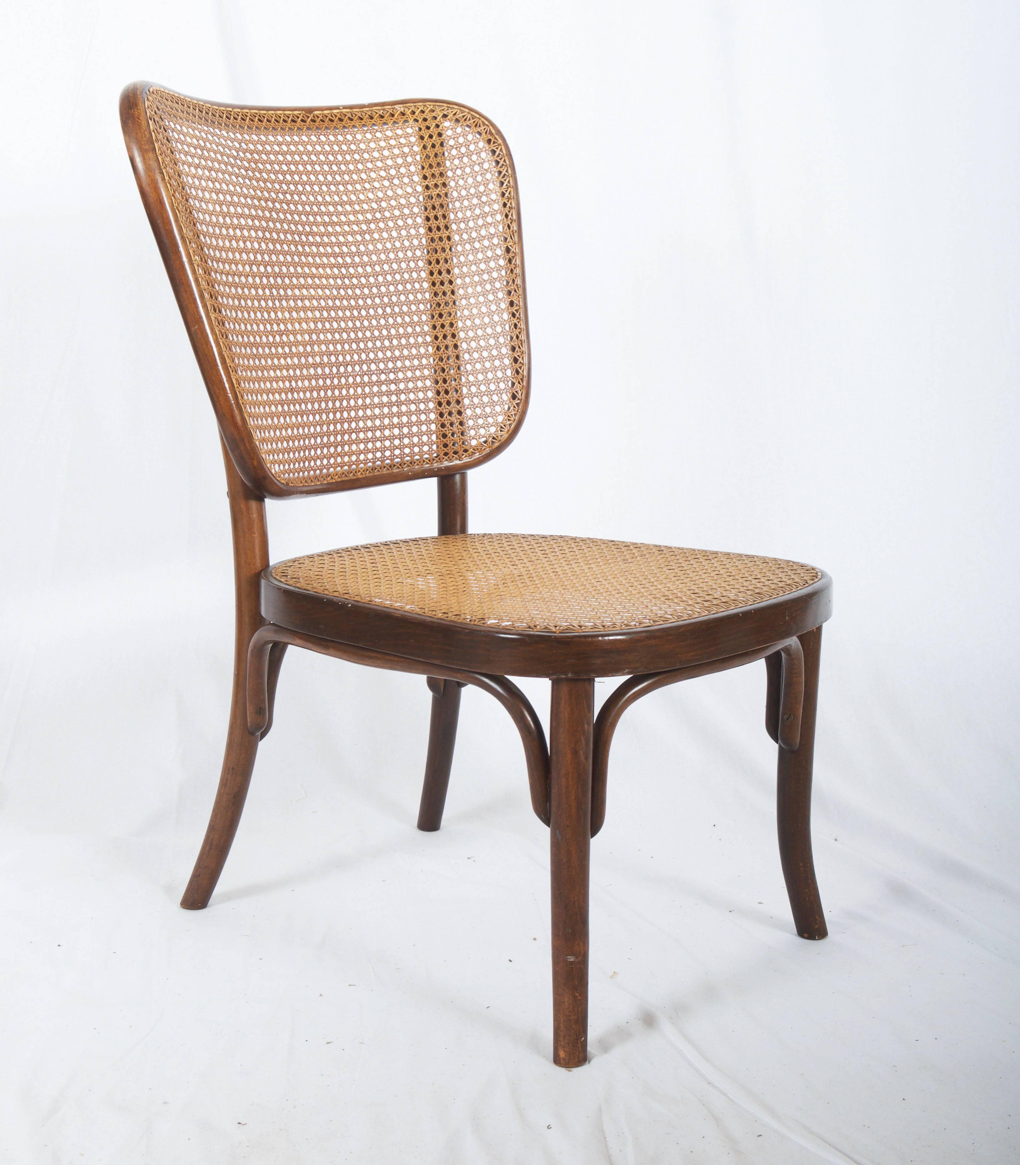 Langer Bauhaus-Stuhl von Gustav Adolf Schneck für Thonet im Angebot 3