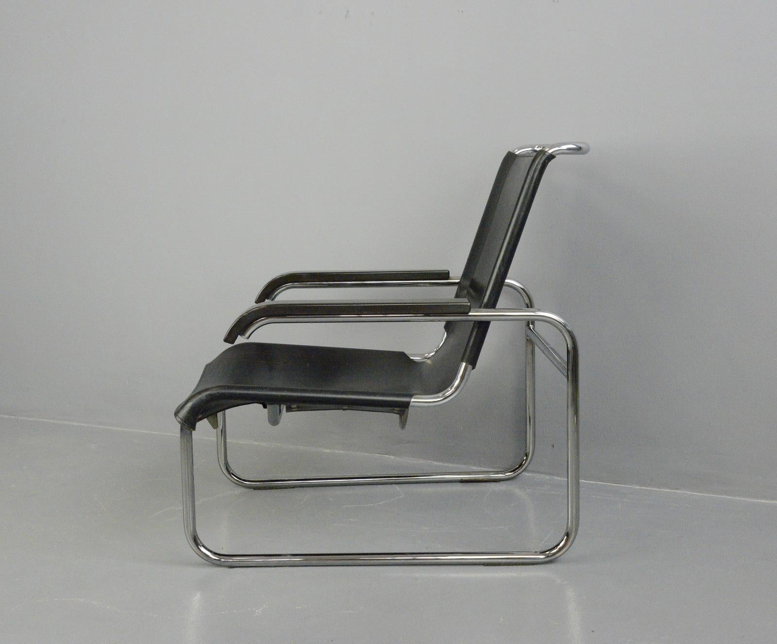 Bauhaus Lounge Chair by Marcel Breuer for Thonet In Good Condition In Gloucester, GB
