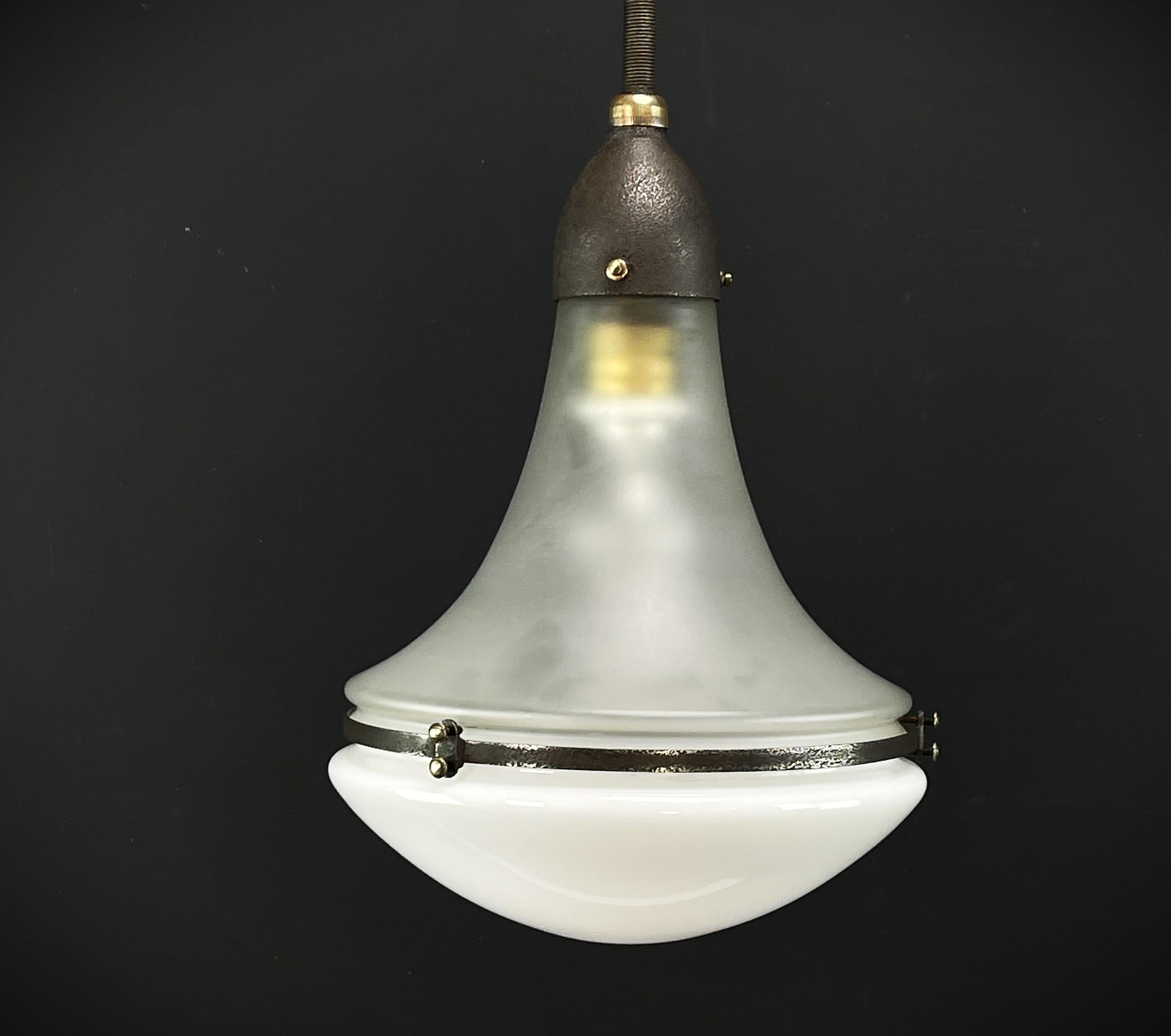 Français Lampe Bauhaus Luzette de Peter Behrens pour Siemens-Schuckert Werke, années 1920 en vente