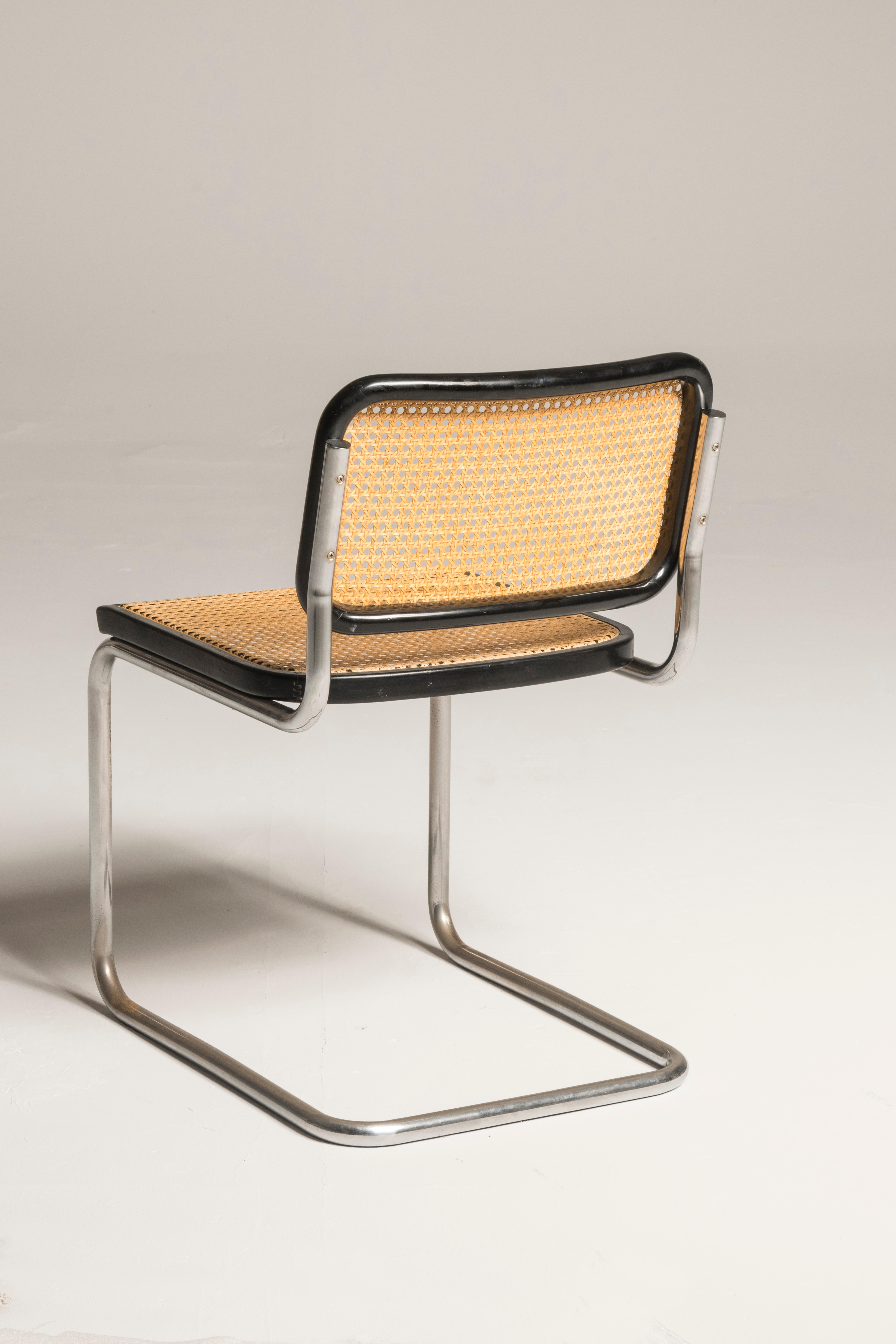 Fin du 20e siècle Chaises Cesca Bauhaus Marcel Breuer pour Knoll Production:: 8 chaises disponibles
