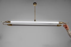Lampada a tubo Bauhaus del Medioevo di Kaiser 1940, Germania