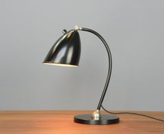Schreibtischlampe Bauhaus Modell 1464 von Hala, ca. 1930er Jahre
