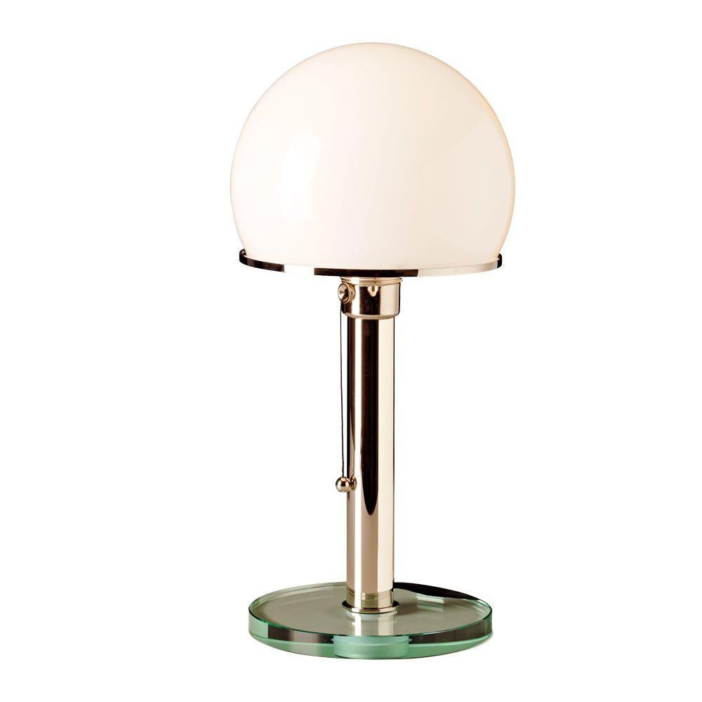 Bauhaus Model WG 24 Table Lamp by Prof. Wilhelm Wagenfeld In New Condition For Sale In Los Angeles, CA