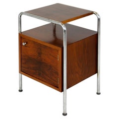 Comodino modernista Bauhaus di Slezak, Model N1, anni '40