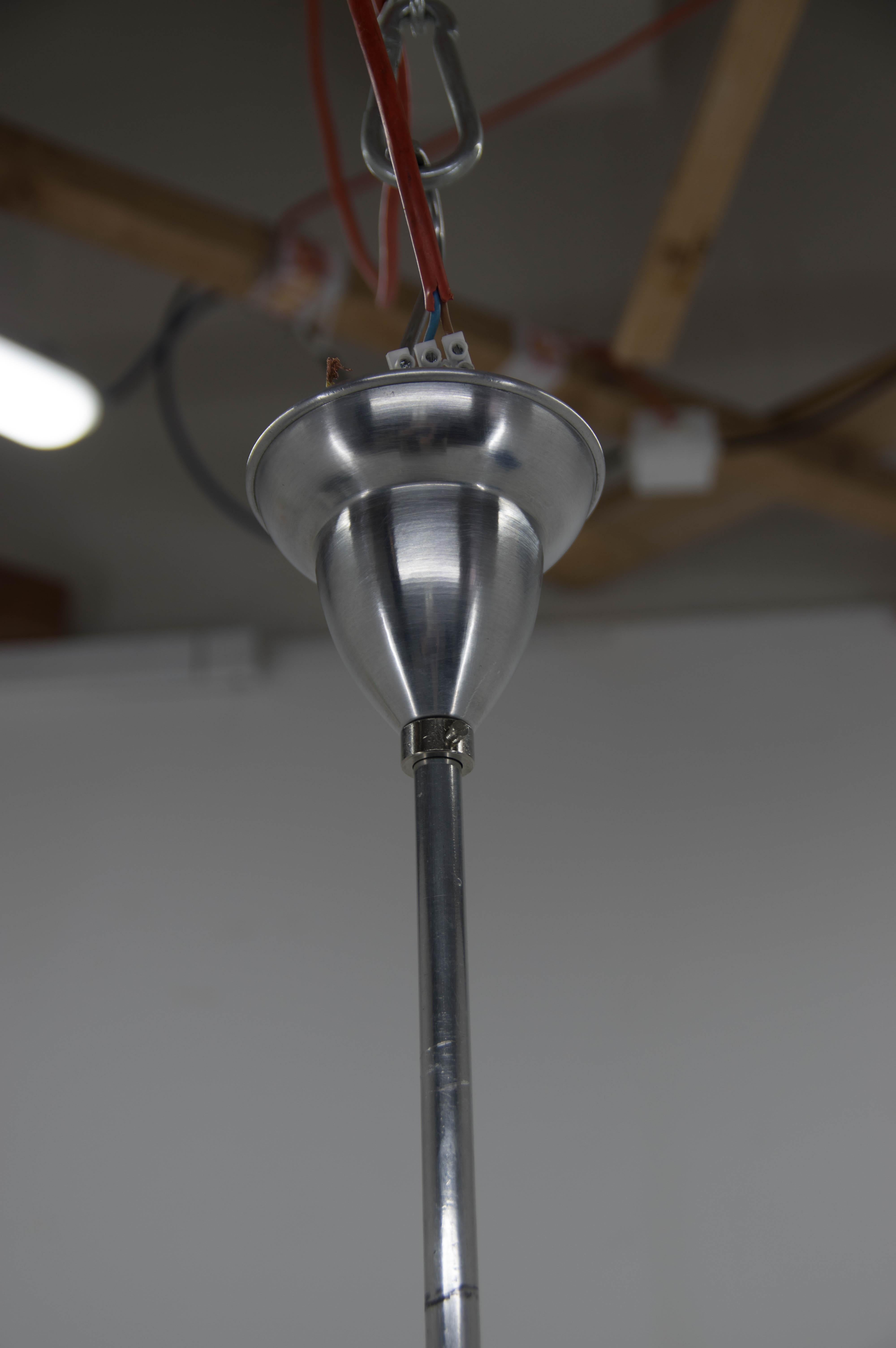 Bauhaus or Functionalist Chandelier, 1930s For Sale 1