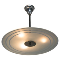 Bauhaus or Functionalist Chandelier, 1930s