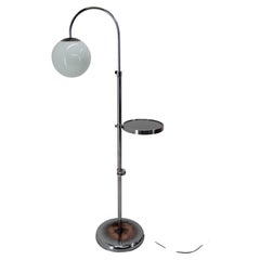 Bauhaus or Functionalist Floor Lamp with Adjustable Height, 1940s