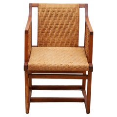 Bauhaus Papercord Side Arm Chair