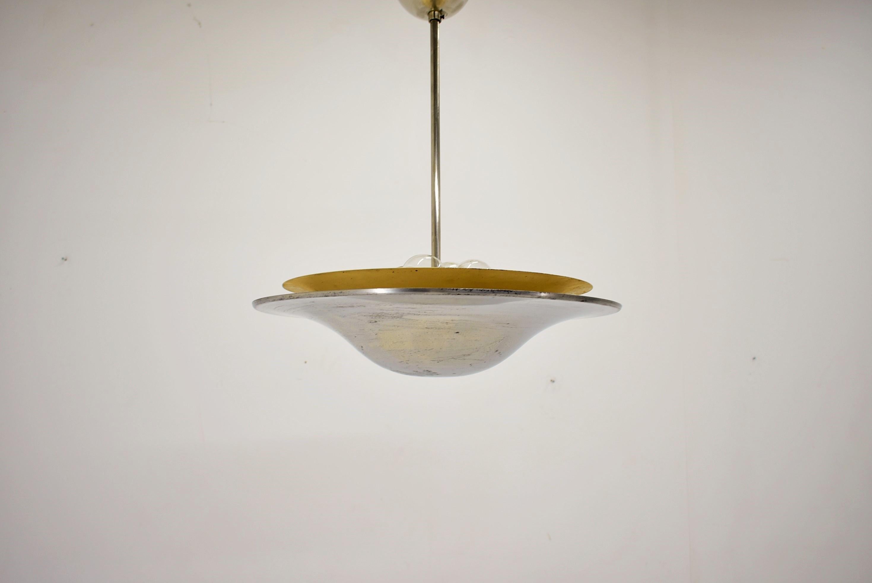 Bauhaus Pendant, Franta Anyz, 1930s For Sale 6