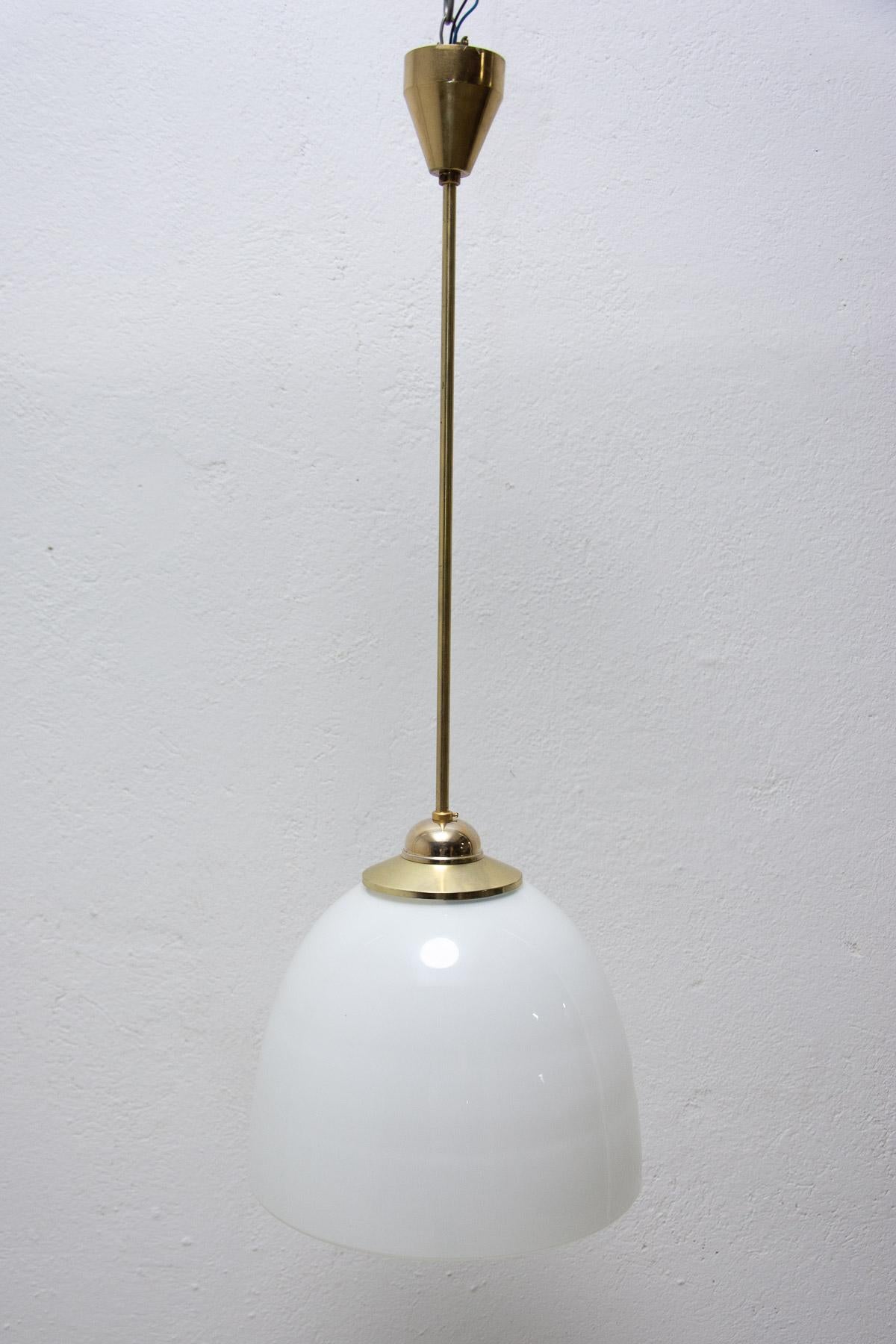 20th Century Bauhaus Pendant Lamp, 1930's, Czechoslovakia For Sale