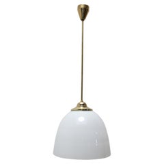 Bauhaus Pendant Lamp, 1930's, Czechoslovakia