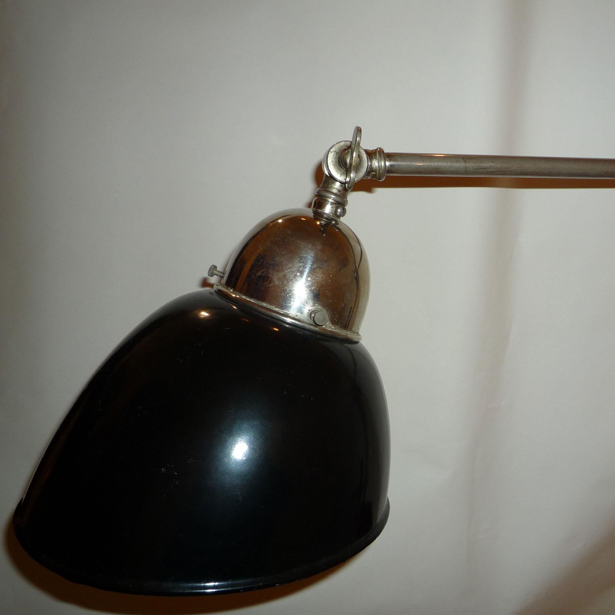 German Bauhaus Pendant Wall Lamp