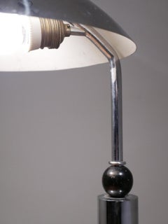 Bauhaus Period Chrome Desk Lamp by KMD Daalderop