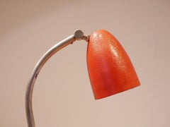 Bauhaus Period Red Gispen Desk Lamp, 1920s