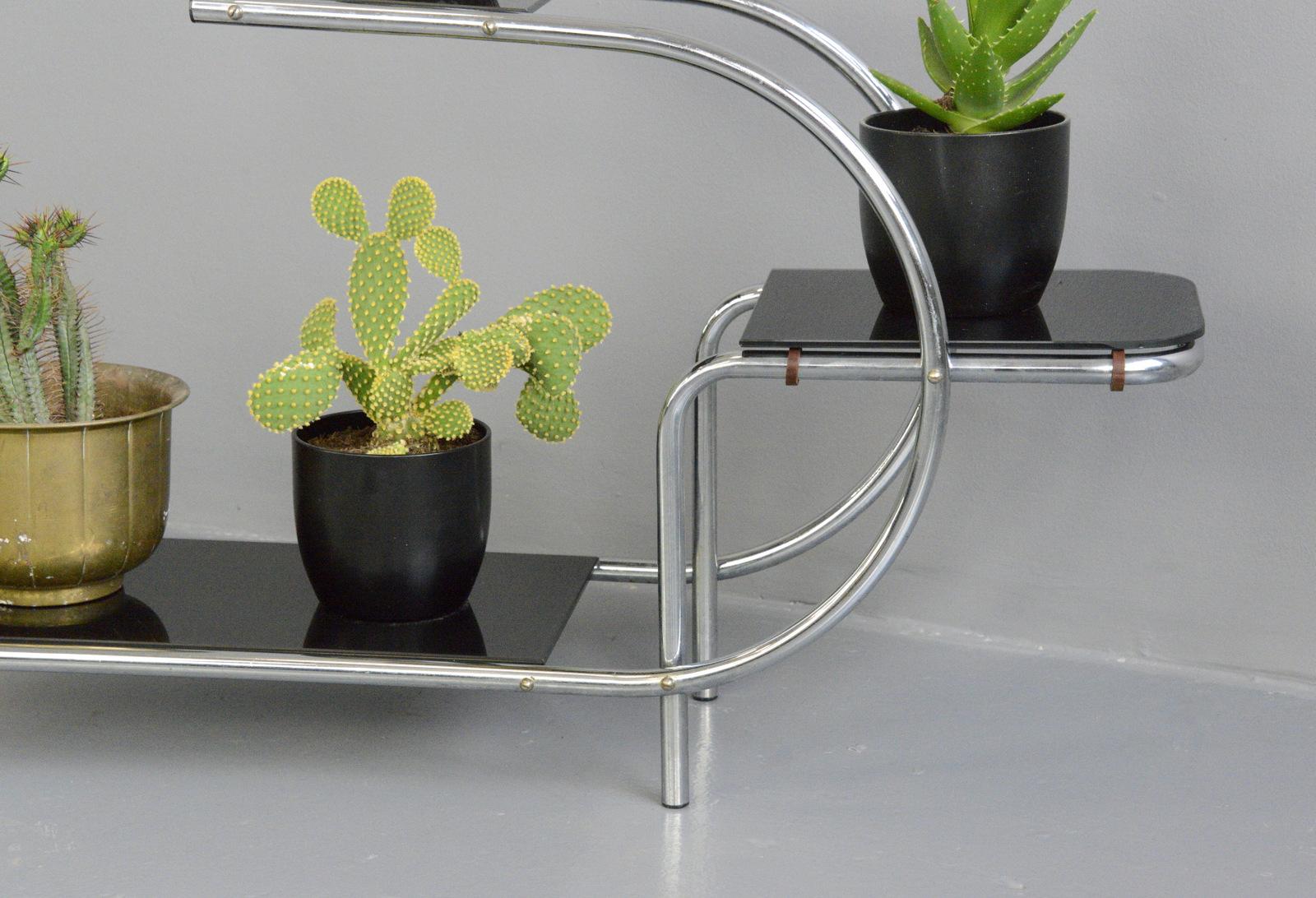 German Bauhaus Plant Stand by Emile Guyot for Gottwald, circa 1930s