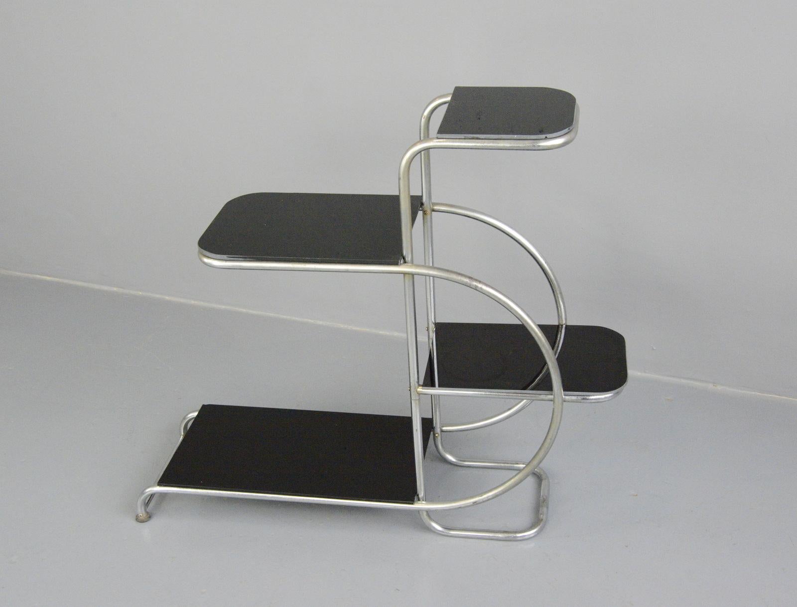 Bauhaus Plant Stand by Emile Guyot for Thonet, circa 1930s 7