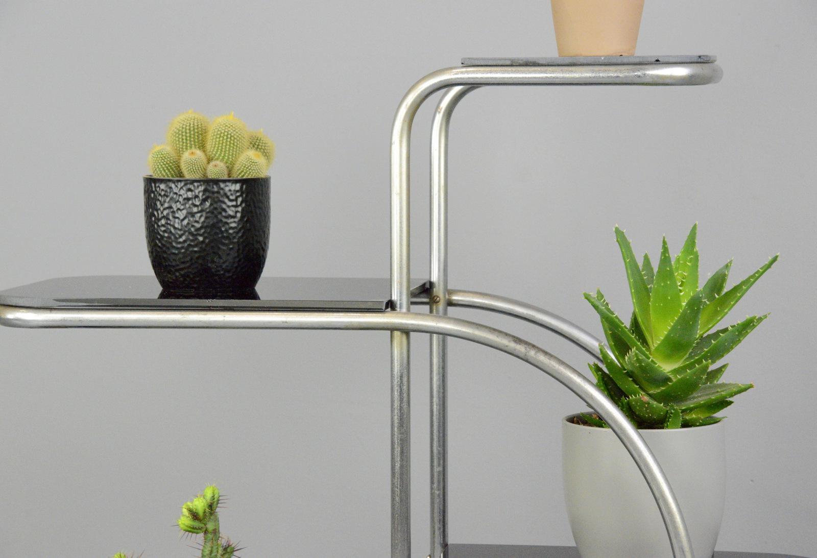 Mid-20th Century Bauhaus Plant Stand by Emile Guyot for Thonet, circa 1930s
