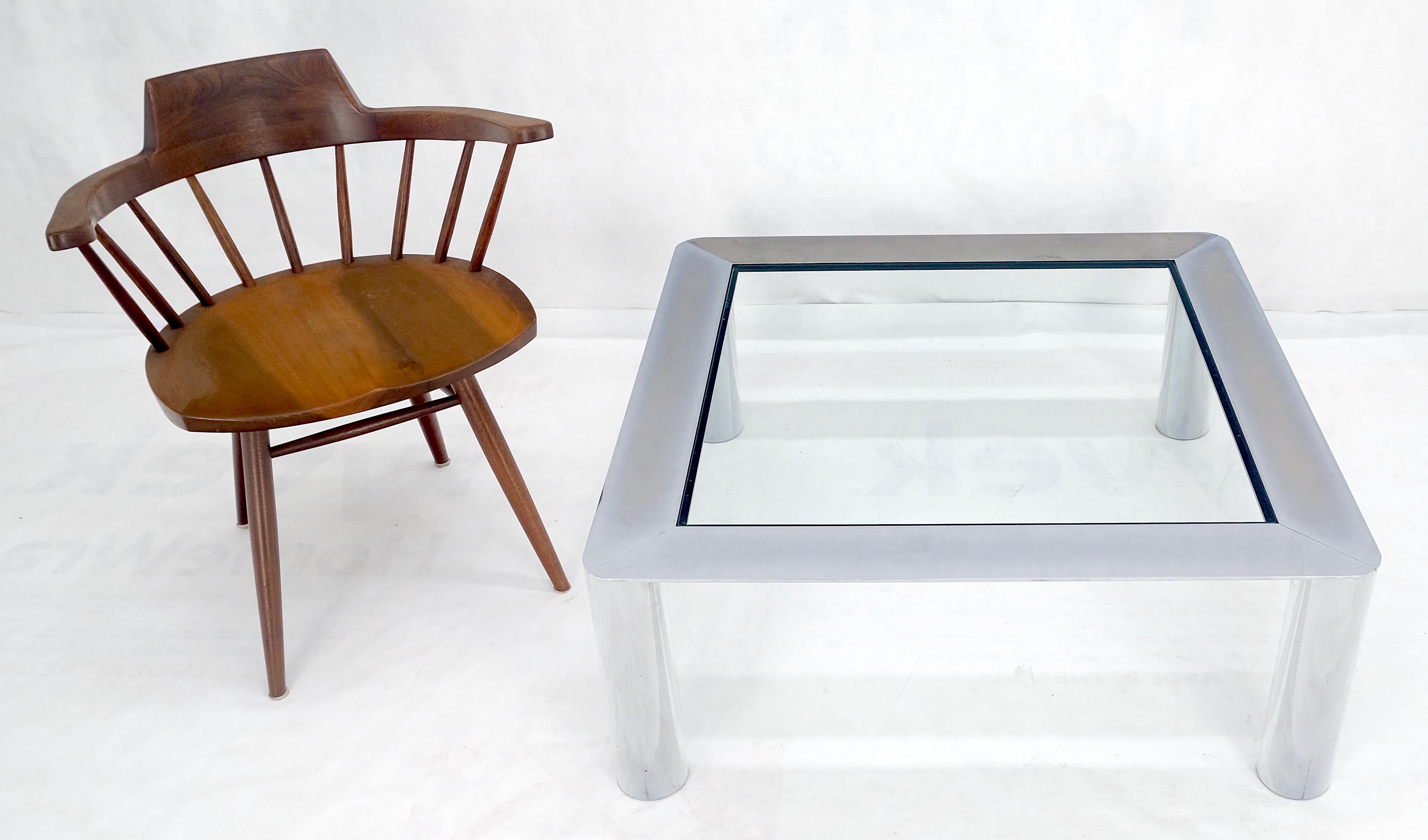 Mid-Century Modern Table basse carrée 36