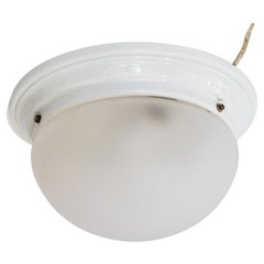 Bauhaus porcelain ceiling lamp germany around 1920s