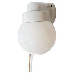 Bauhaus porcelain ceiling lamp germany around 1920s