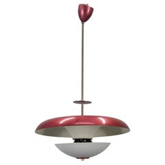 Bauhaus Purple Chandelier by IAS, 1930s