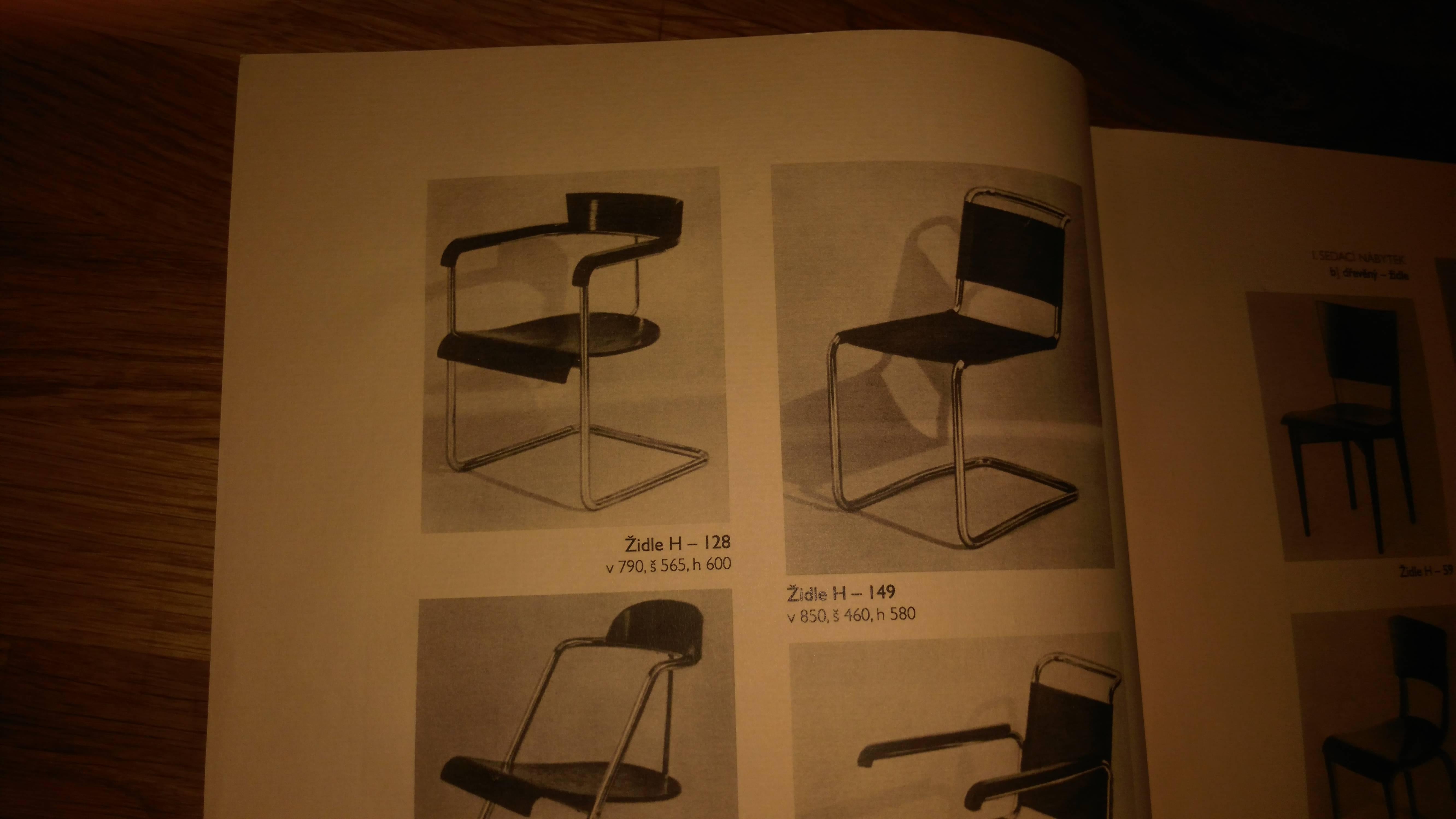 Bauhaus Rare Chrome Chair J. Halabala 4