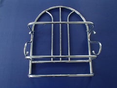 Bauhaus Shelv Chrome for Kitchen or Bathroom with Towelrack