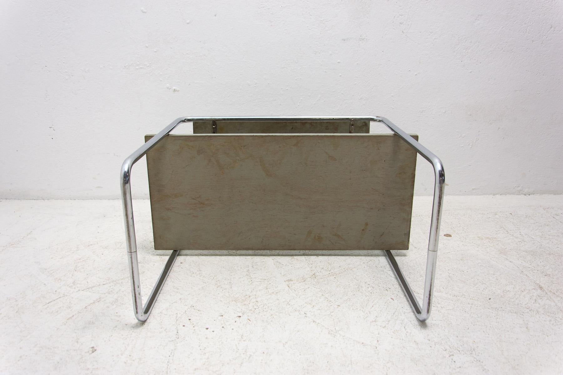 Bauhaus Side Table B12 Designed by Marcel Breuer, 1930's For Sale 2