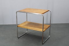 Table d'appoint Bauhaus par Marcel Breuer, Tchécoslovaquie, années 1930