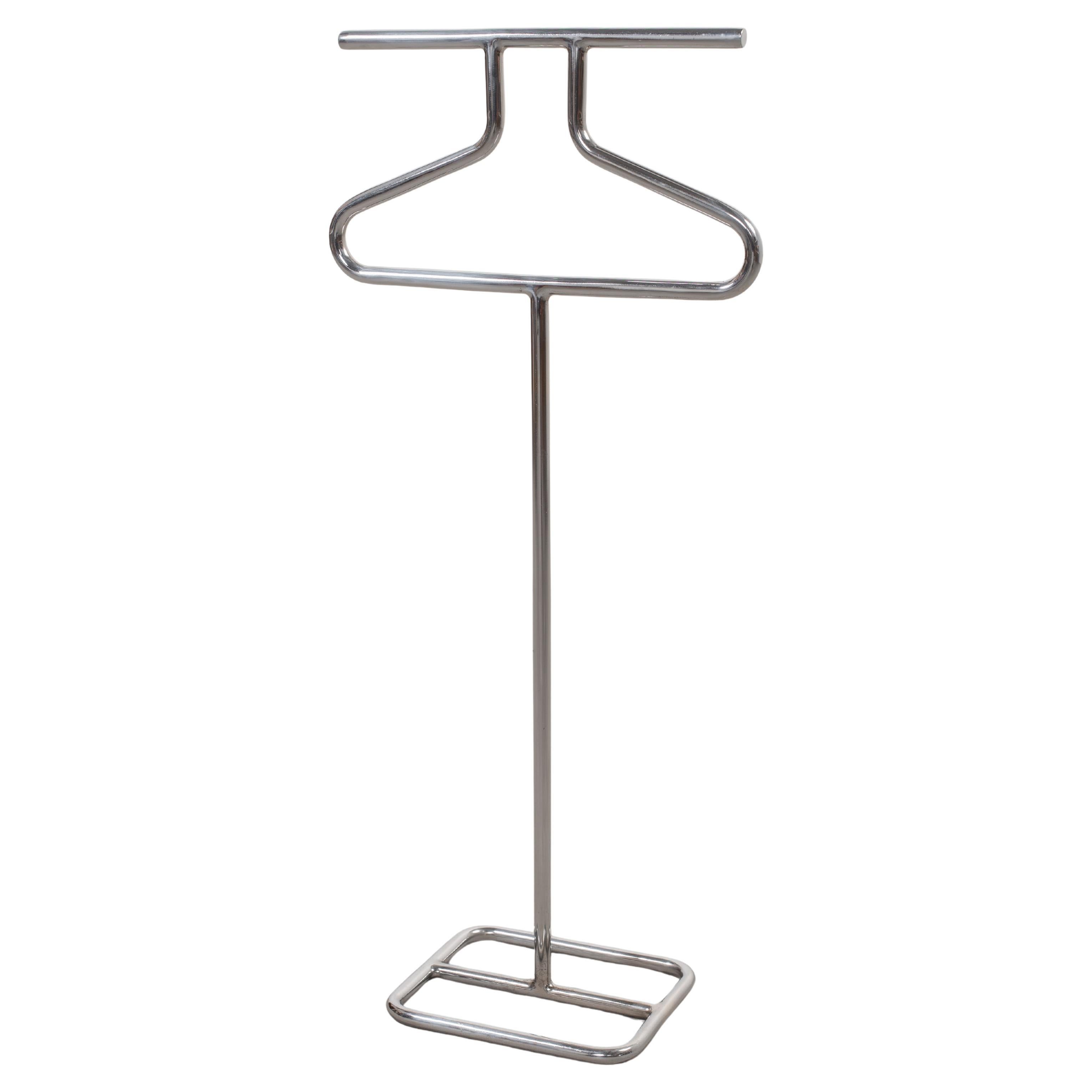 Bauhaus-style 1930’s Chrome-Plated Tubular Steel Coat Rack
