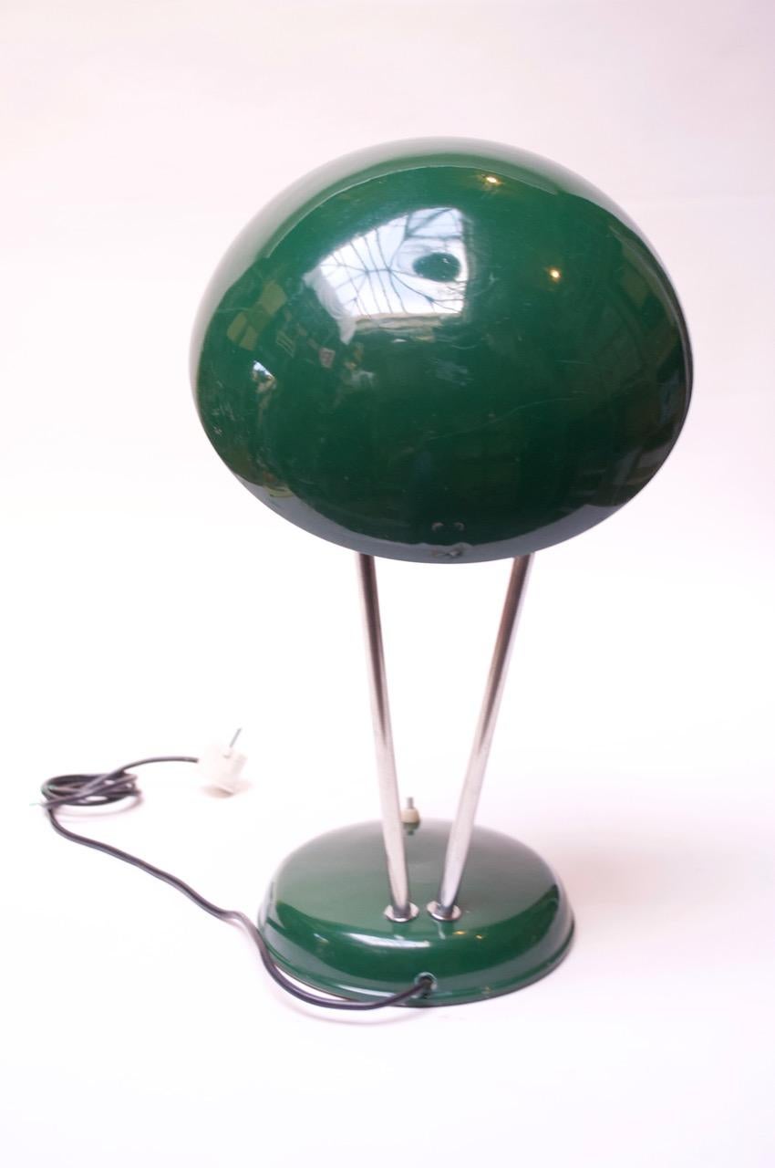 Bauhaus-Style 1940s Adjustable Table Lamp Attributed to Philips 5