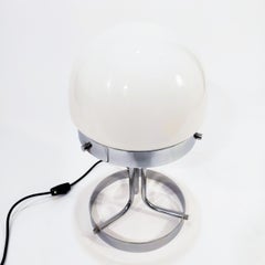 Grande lampe de table de style Bauhaus par André Ricard pour Metalarte, Spain, 1970