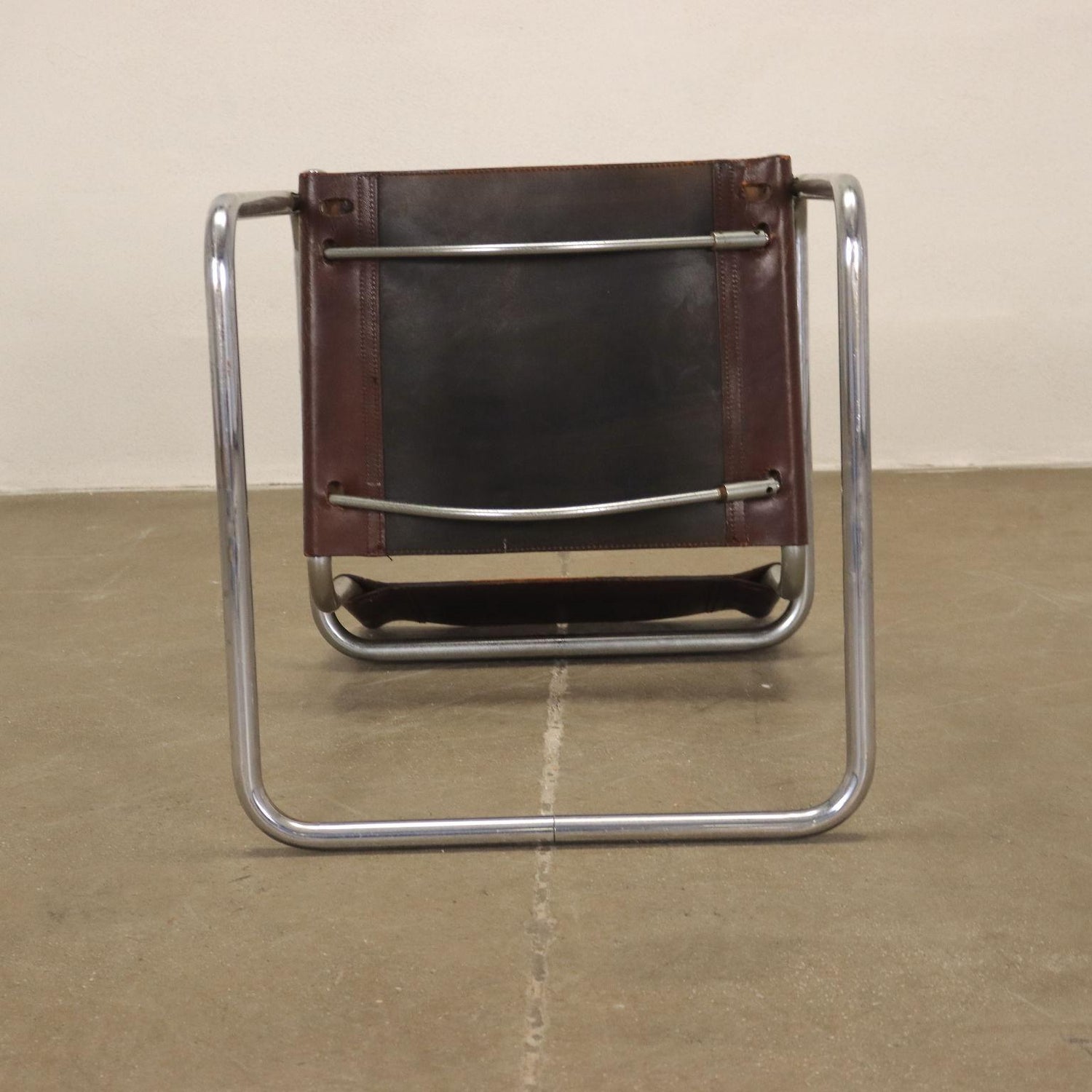 Bauhaus Style Chair Metal Italy 1960s For Sale at 1stDibs