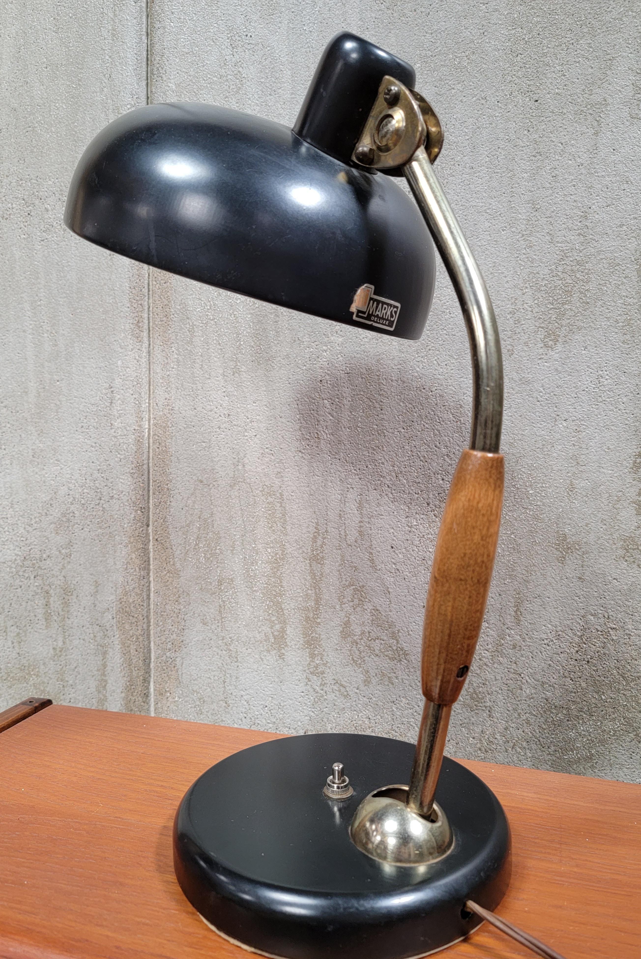 Bauhaus Style Desk Lamp by Marks Deluxe at 1stDibs marks deluxe desk