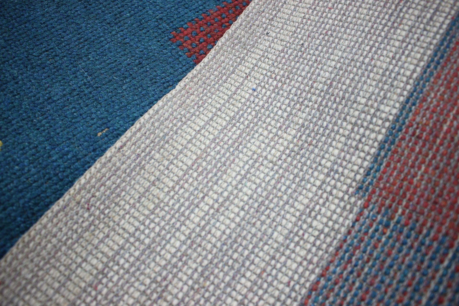 Mid-20th Century Bauhaus Style Geometric Carpet / Rug, 1940s For Sale