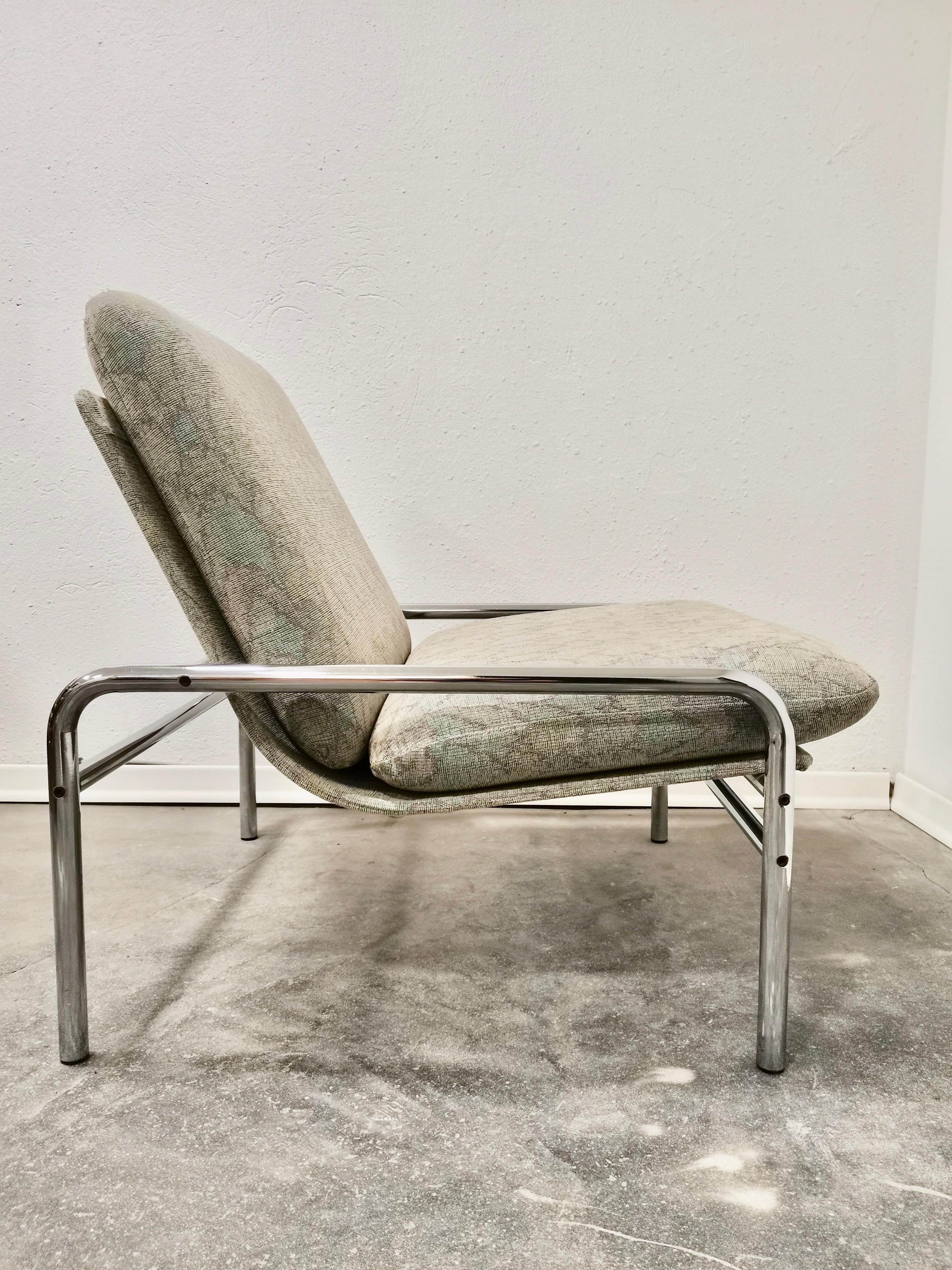 Bauhaus style Lounge Chair, 1980s For Sale 7