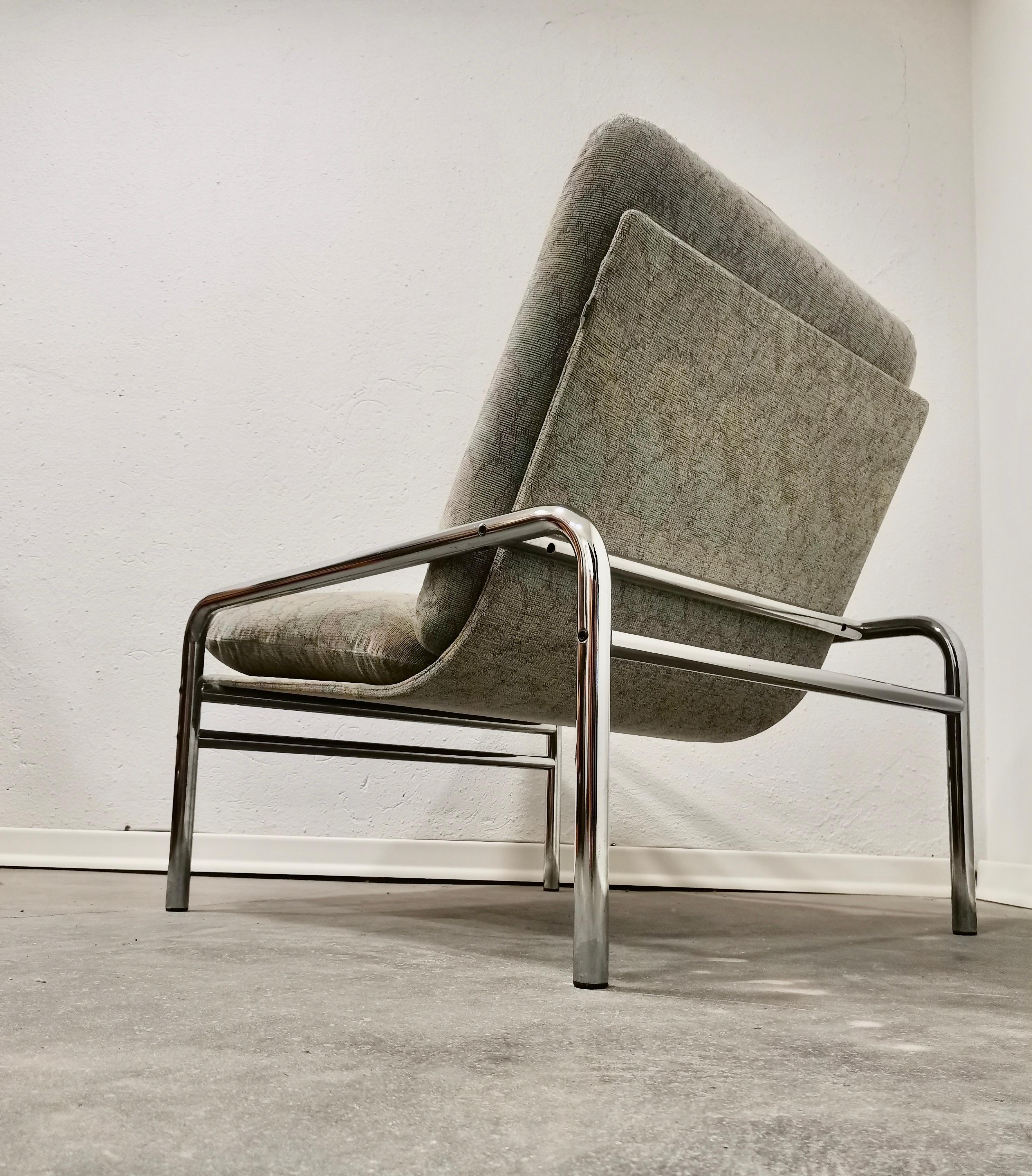 Bauhaus style Lounge Chair, 1980s For Sale 2